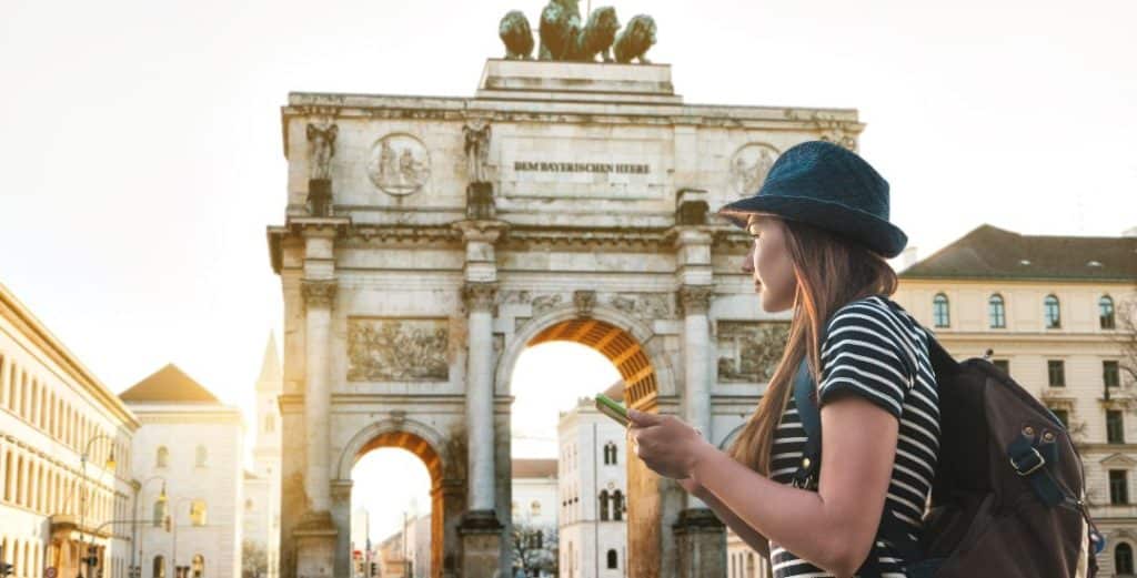 Tourist in Germany